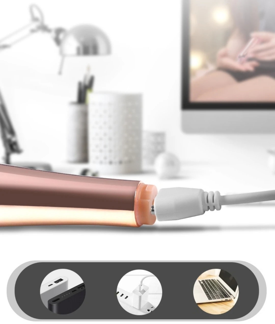 VIBRADOR DISCRETO TIPO JOYA OMYSKY HEART