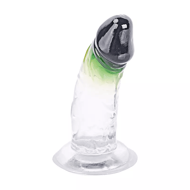 DILDO BEING FETISH 5.9 INCH CRISTAL GUM