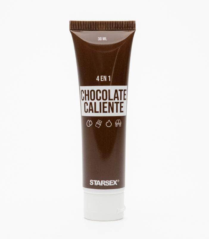 Tubo de gel comestible sabor chocolate caliente Starsex 30 ml, accesorio íntimo Nuit Box Chile