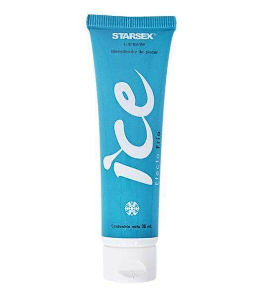 Lubricante íntimo efecto frío Starsex Ice 30 ml, producto destacado de Nuit Box sex shop online.