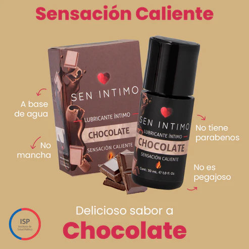 LUBRICANTE INTIMO SEN INTIMO CHOCOLATE 30 ML