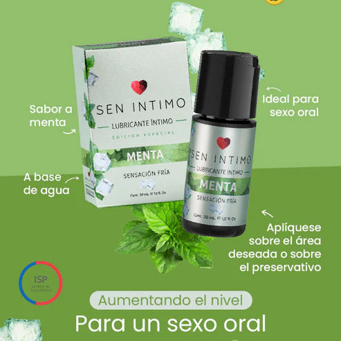 LUBRICANTE INTIMO SEN INTIMO MENTA SENSACION FRIA 30 ML