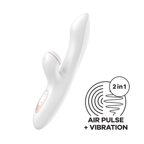 Vibrador Satisfyer Punto G Recargable Impermeable para clitoris y punto G