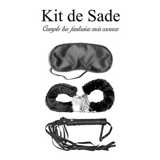 KIT DE SADO STARSEX DE 3 ELEMENTOS