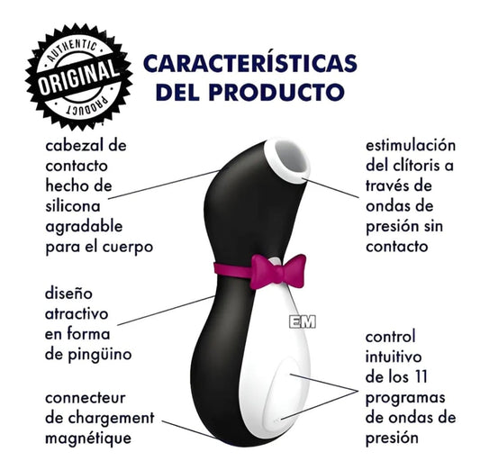Satisfyer Penguin succionador de clítoris Air Pulse gen 1