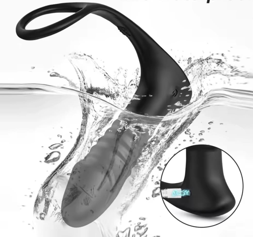 VIBRADOR ANAL CON CONTROL REMOTO