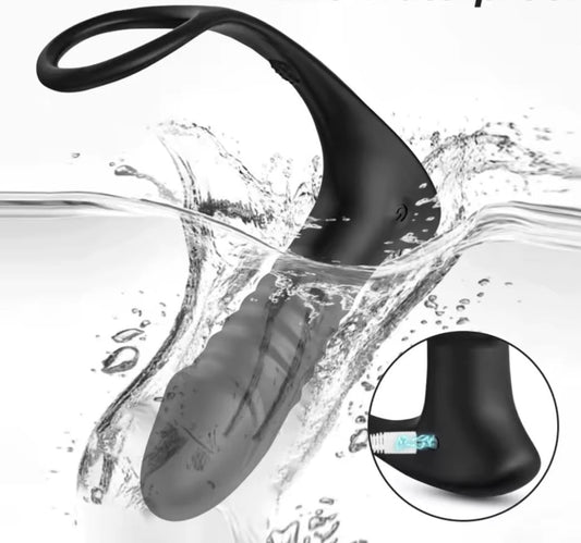 VIBRADOR ANAL CON CONTROL REMOTO