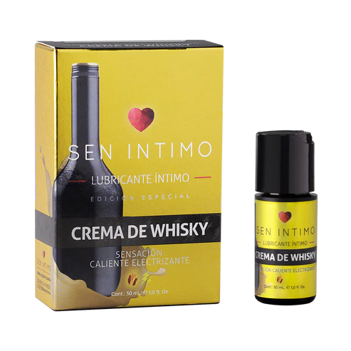 Lubricante intimo Sen intimo crema de whisky efecto caliente electrizante 30 ml