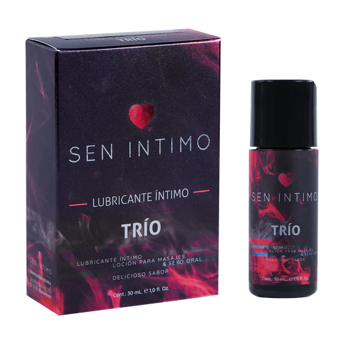 Lubricante íntimo Sen Íntimo Trio sabor fresa 30 ml