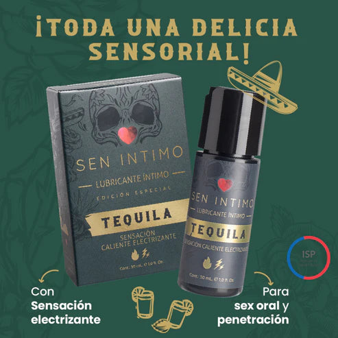 Lubricante íntimo Sen Íntimo tequila efecto caliente electrizante 30 ml