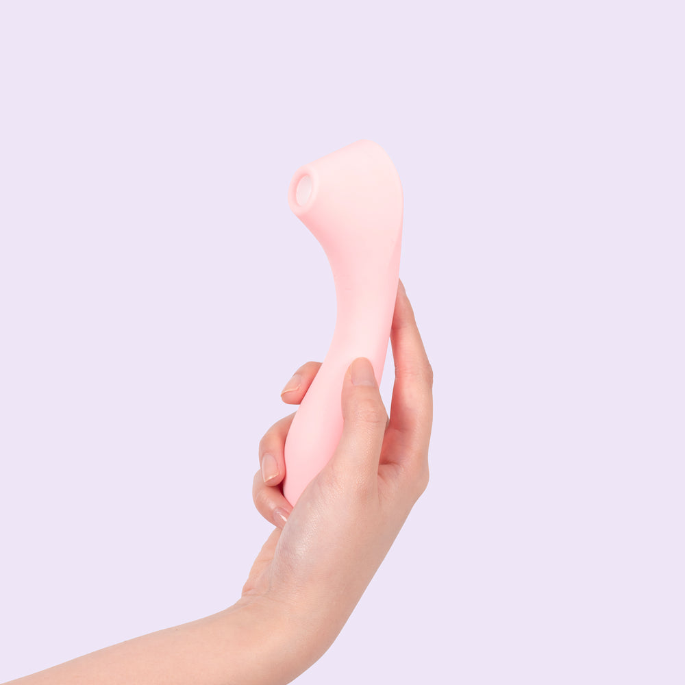 SUCCIONADOR VIBRADOR ALMA PLEASURE IRIS AUMENTADOR DE TEMPERATURA USB