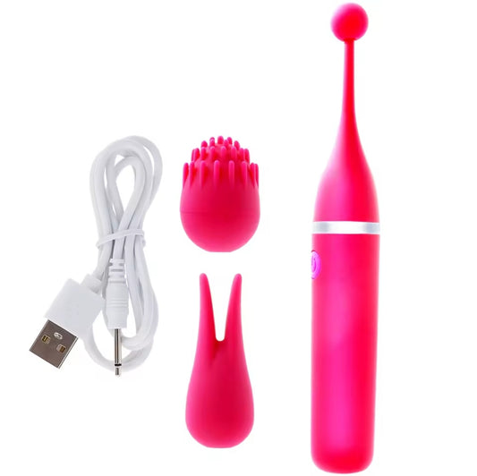 VIBRADOR DISCRETO DE CABEZAL REMOVIBLE
